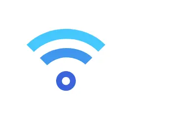 三种不同颜色的wifi图标