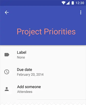 重要文本应该使用与背景色对比差异大的颜色（比如你的辅助色）
