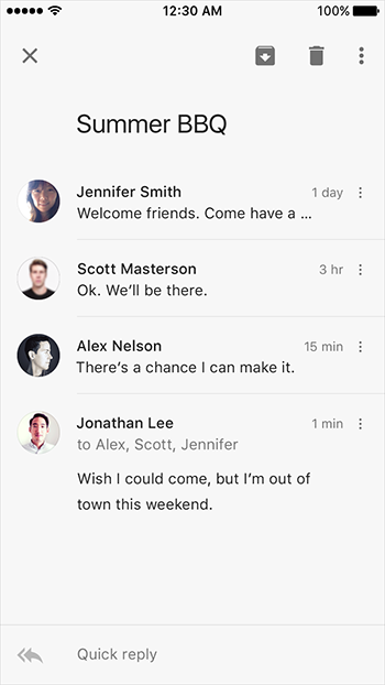 头像使应用更具个性化，且占用的空间更小。