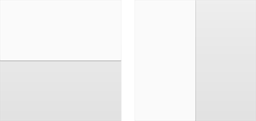 两个重叠的sheets会形成一个step