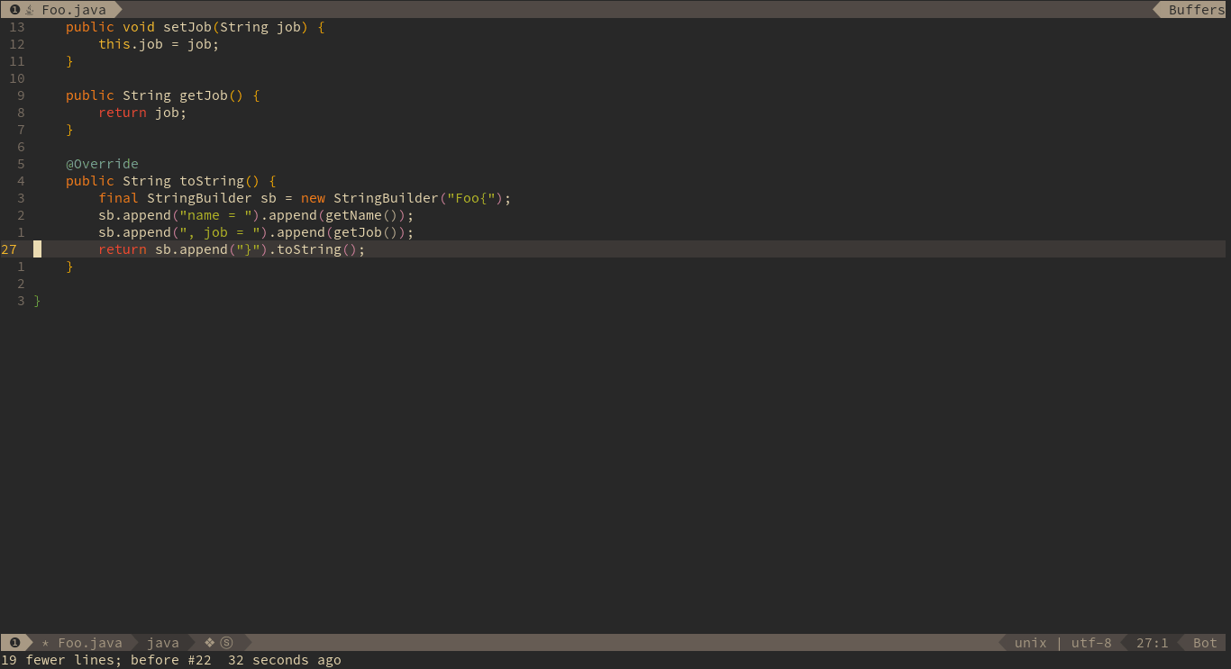 generate equals hashCode