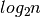 log_2{n}