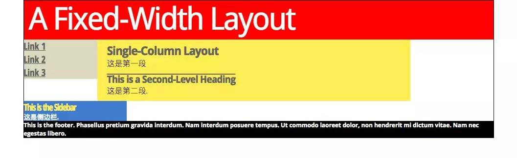 article 增加内边距后的效果图