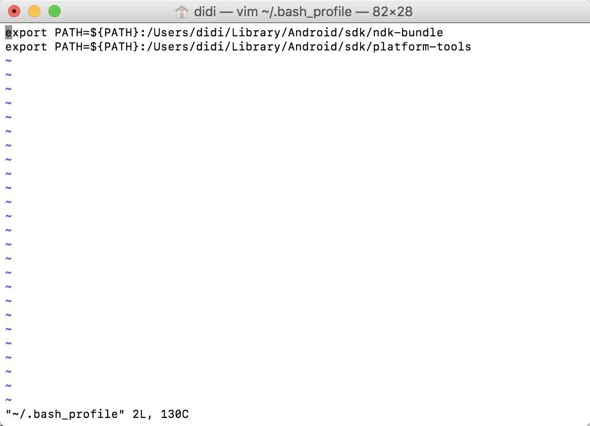 配置NDK环境变量