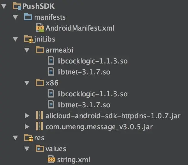 Umeng Push SDK