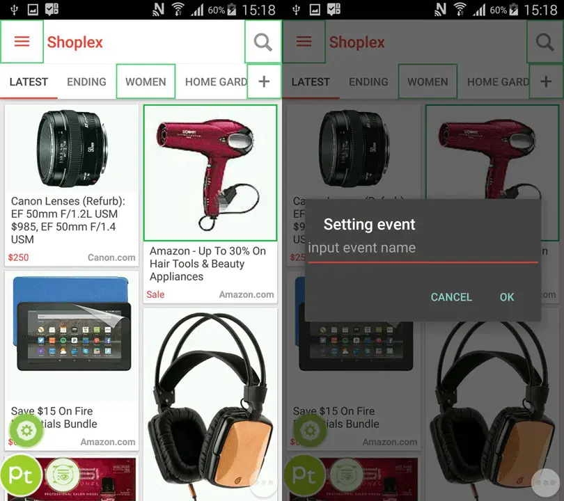 pt-app-event-tracking