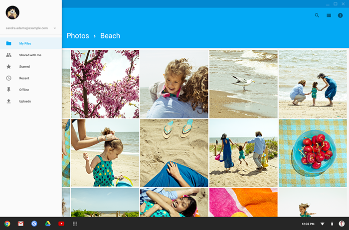 桌面端的左侧导航