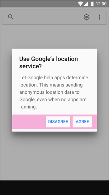 触发区域和按钮