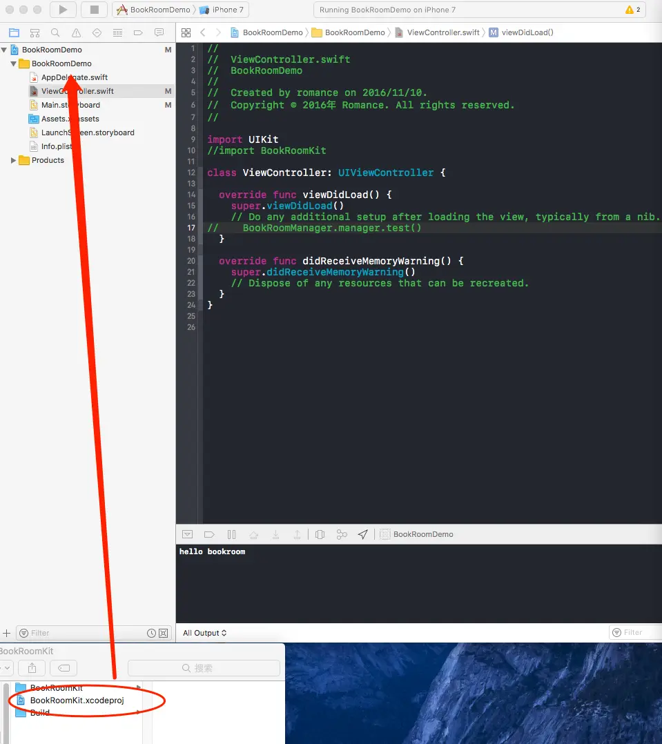 使用一个项目打开