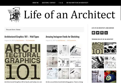 Life of an architect