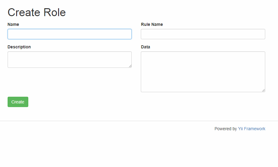 角色的建立和赋予权限