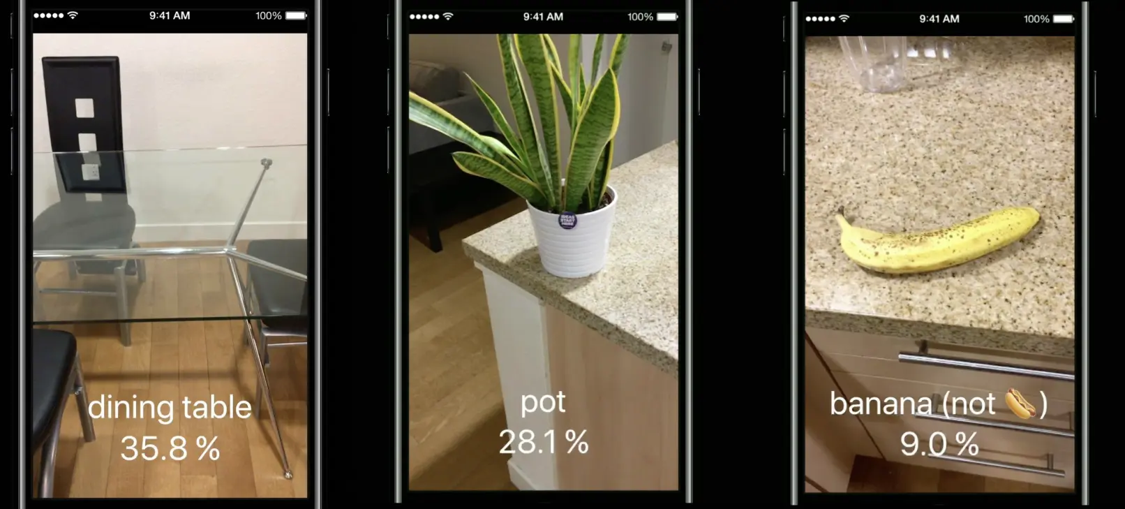 WWDC展示的物体识别应用