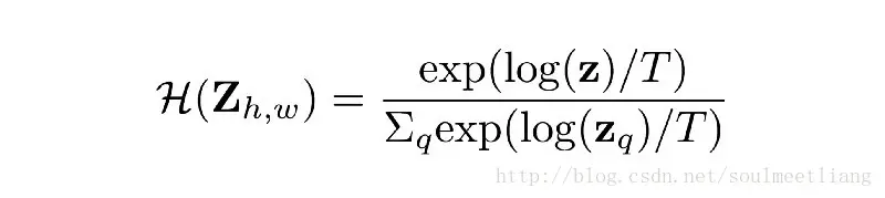 Equation 2.0 Calculating color from class probabilities