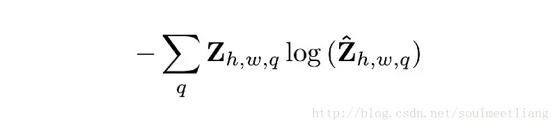 Equation 1.0 Standard Cross Entropy