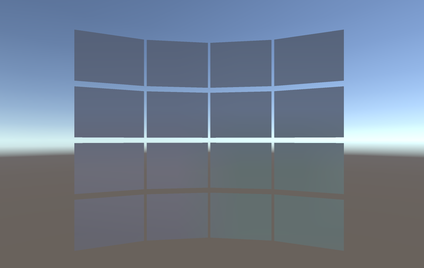 UI元素沿着曲面分布