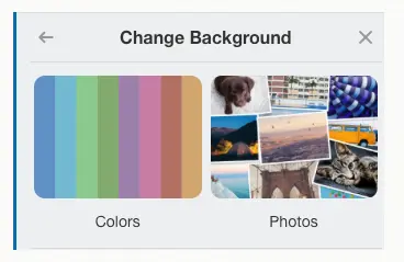 为看板修改背景颜色或背景图片