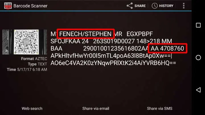 Barcode Scanner screenshot