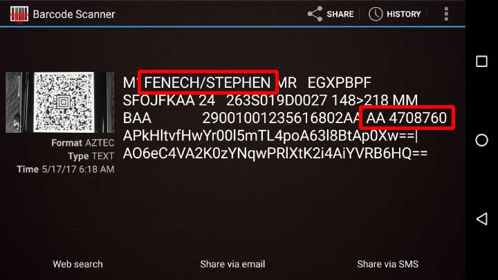 Barcode Scanner screenshot