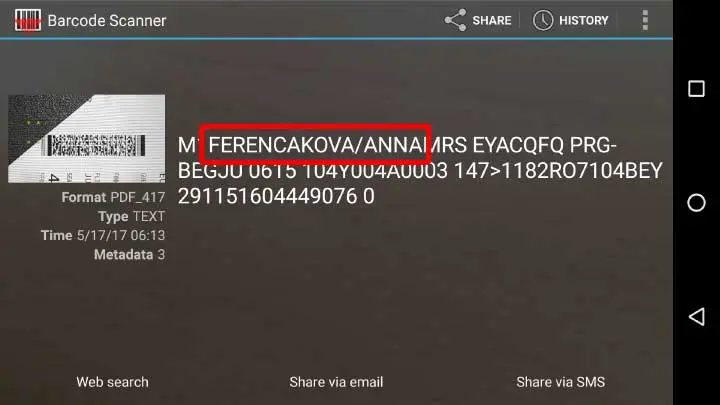 Barcode Scanner screenshot