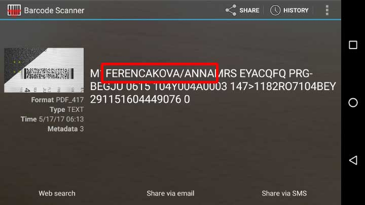 Barcode Scanner screenshot