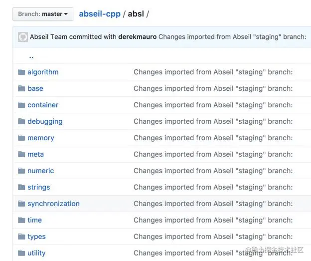 Google开源C++公共库Abseil