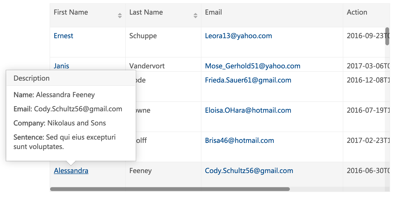 Custom `Cell` Custom `Cell`