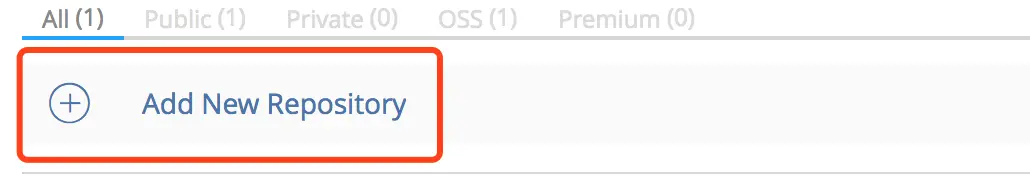 Add New Repository