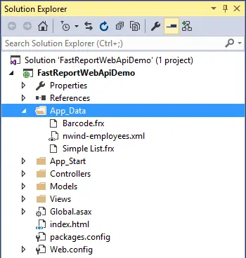 如何在ASP.NET Web API中使用FastReport.Net
