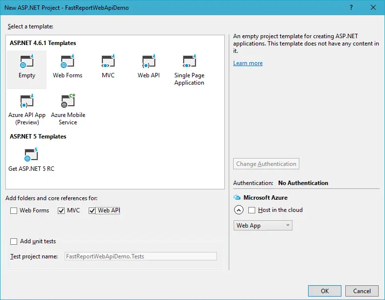 如何在ASP.NET Web API中使用FastReport.Net