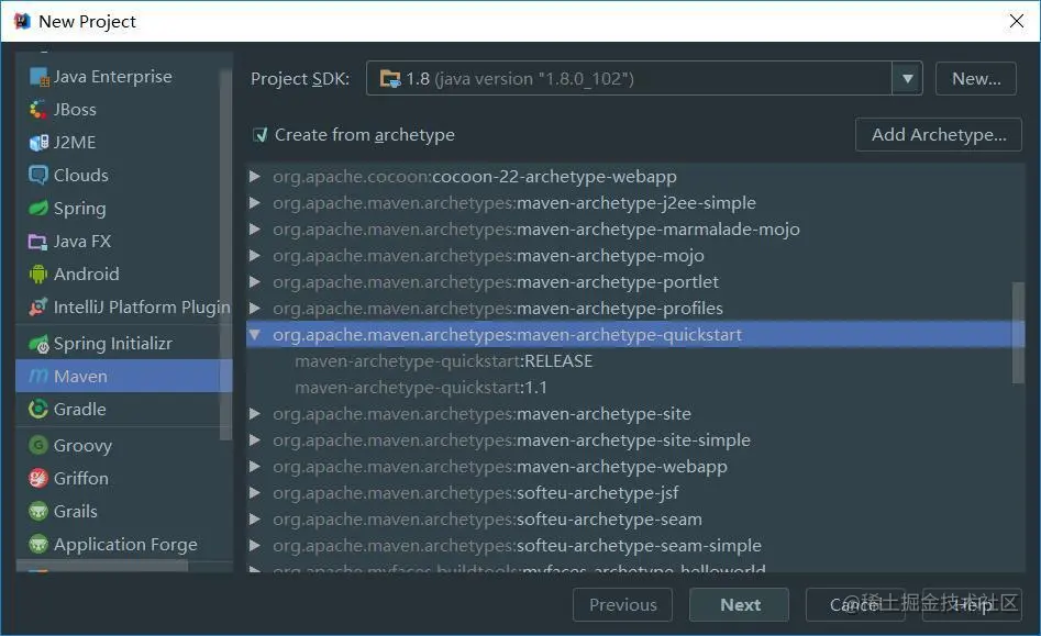 Maven Quickstart Archetype