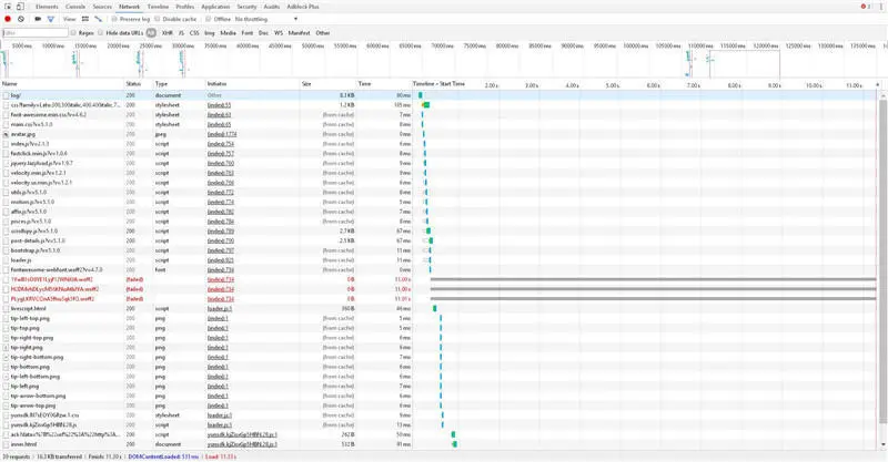 三个 HTTP 请求失败