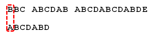字符串匹配的KMP算法