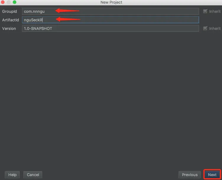 填写相关信息，点击Next；