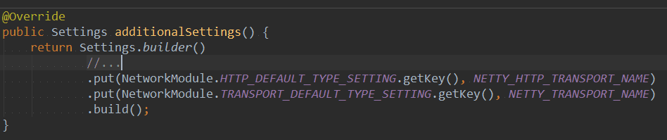 Netty4Plugin的实现
