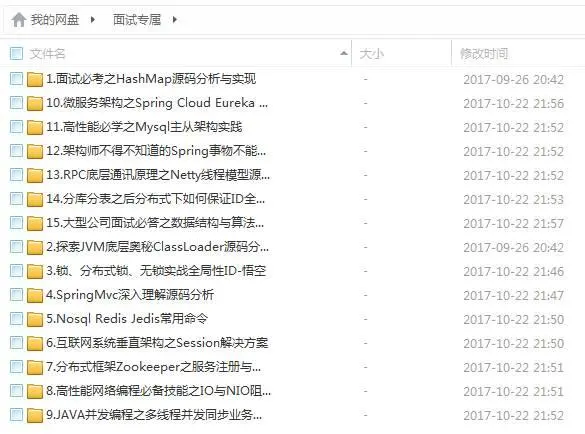 大型互联网公司程序员面试带回来的面试题及答案