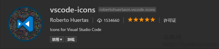 Visual Studio Code 插件 vscode-icons