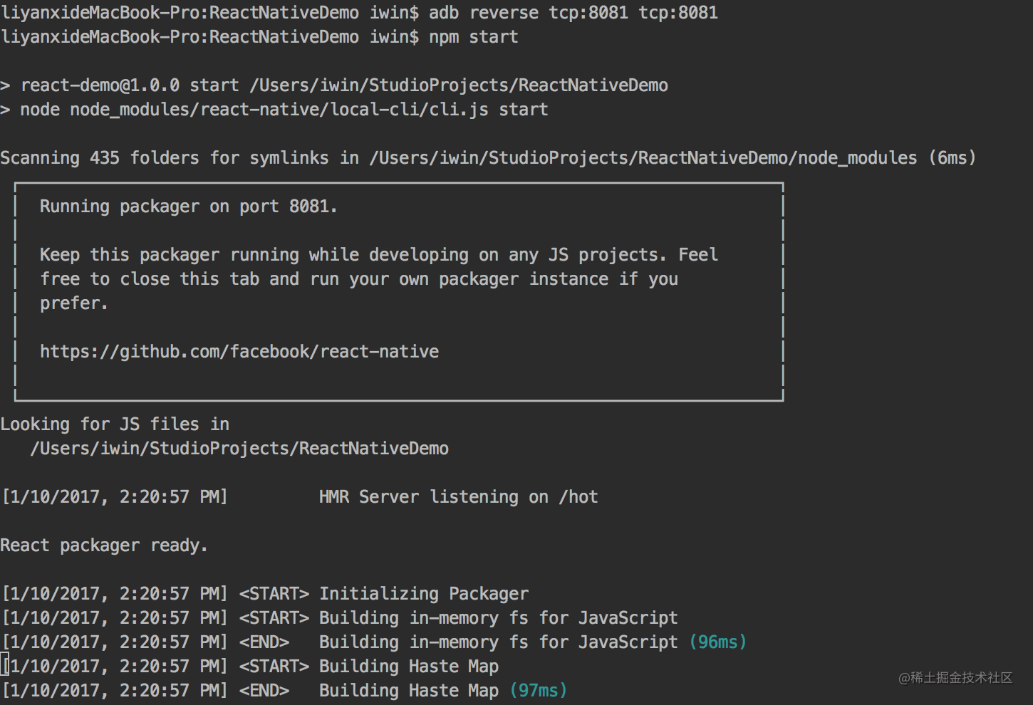 React Native Learning Guide: An attempt to embed React Native ...