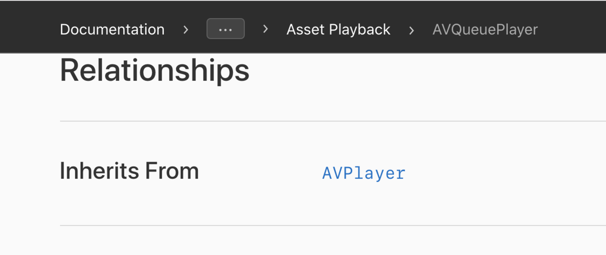 AVQueuePlayer