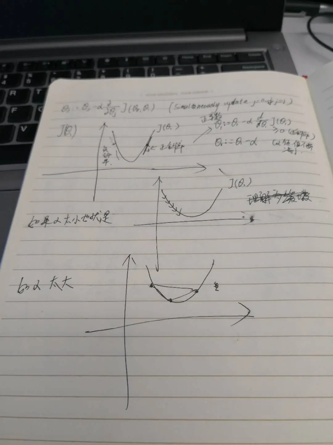 α学习速率变化