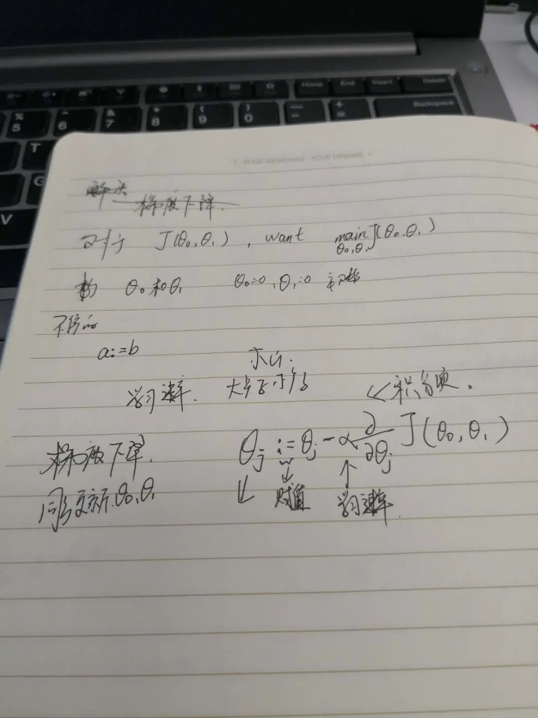 梯度下降参数分析