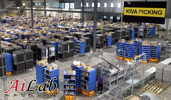 亚马逊仓储试用机器人