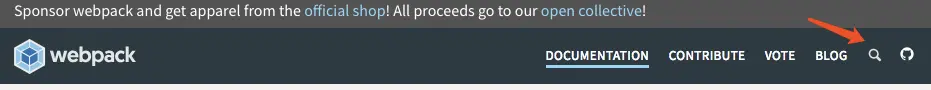 webpack文档首页