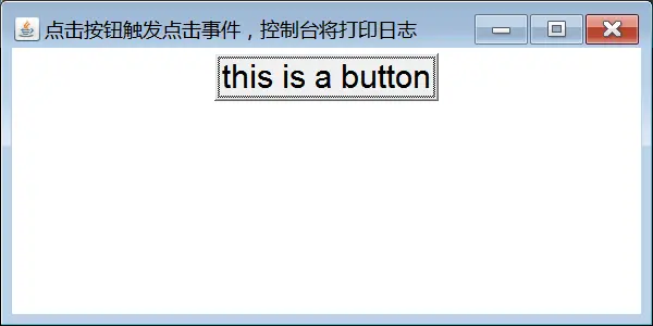 按钮监听鼠标事件