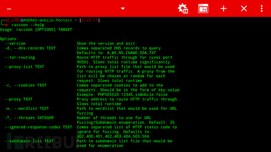 ANDRAX：最新的Android智能手机上的渗透测试平台