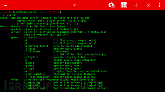 ANDRAX：最新的Android智能手机上的渗透测试平台