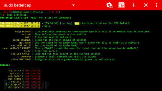 ANDRAX：最新的Android智能手机上的渗透测试平台