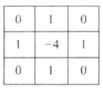 拉普拉斯模板系数