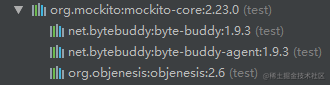 Mockito maven依赖