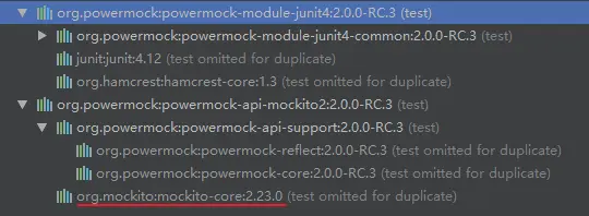 PowerMock maven依赖