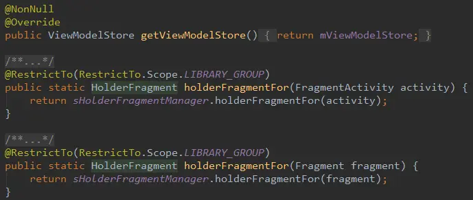 图9.获得HolderFragment